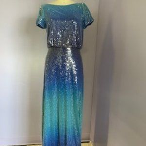 Tadashi Shoji Ombre Gown